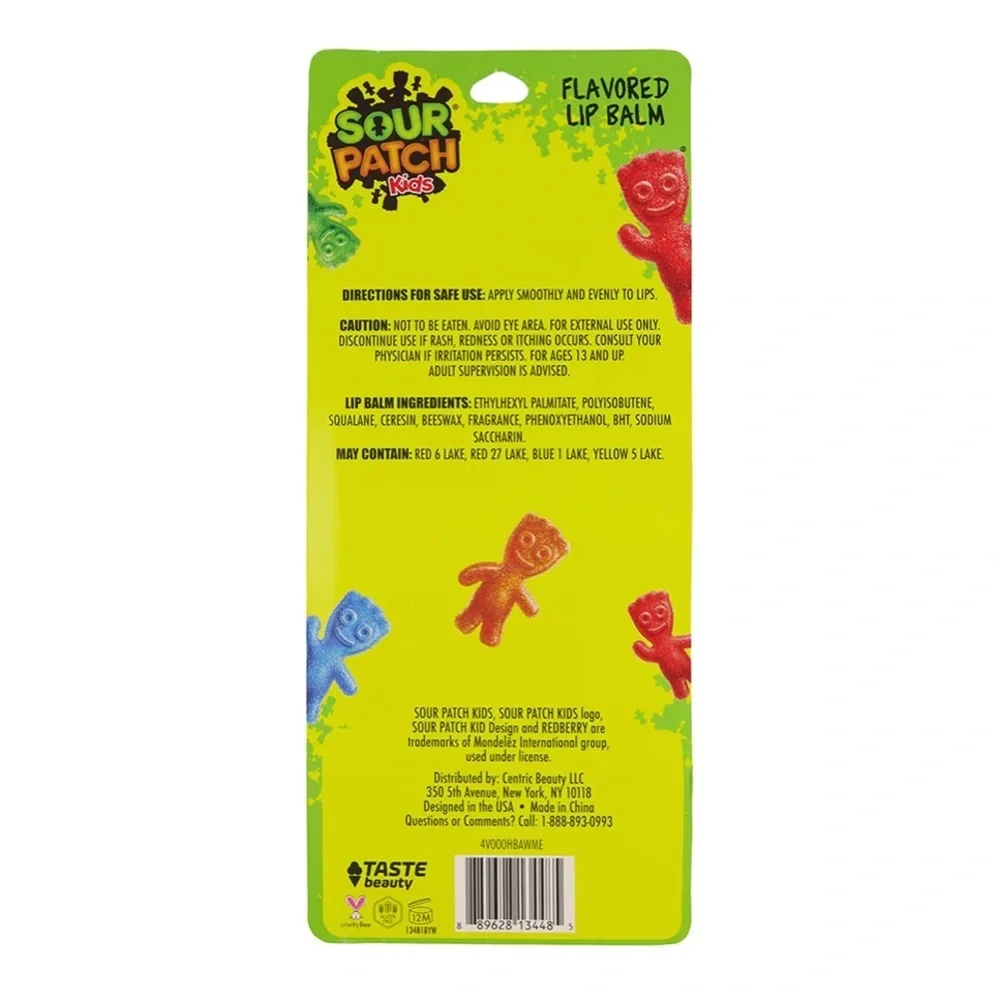 Sour patch kids. Flavored Lip Balms - 7 Pack